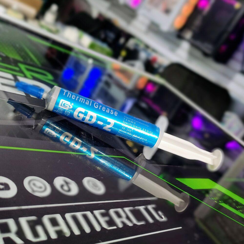 Pasta Térmica GD-2 Original | 2 g | Disipación Térmica 7.5 W/m·K | CPU / GPU / Chipset