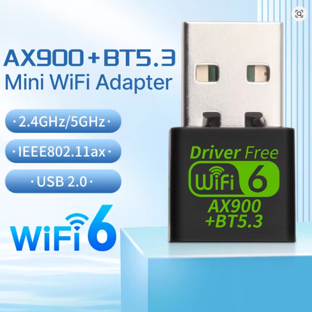 ANTENA Wifi y Bluetooth USB - Entre 500 a 900 Mbps